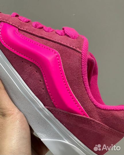 Vans Knu Skool Pink розовые