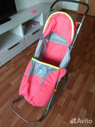 Коляска санки