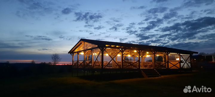 Аренда беседки 150м2 для праздника