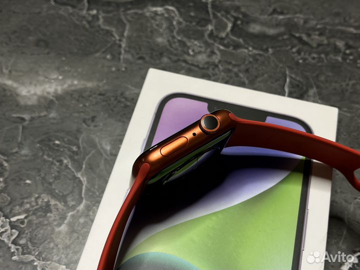 Часы Apple Watch 6 44 mm 85 акб
