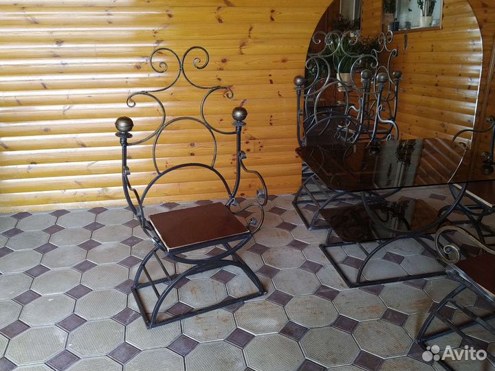 Уличная мебель ковка