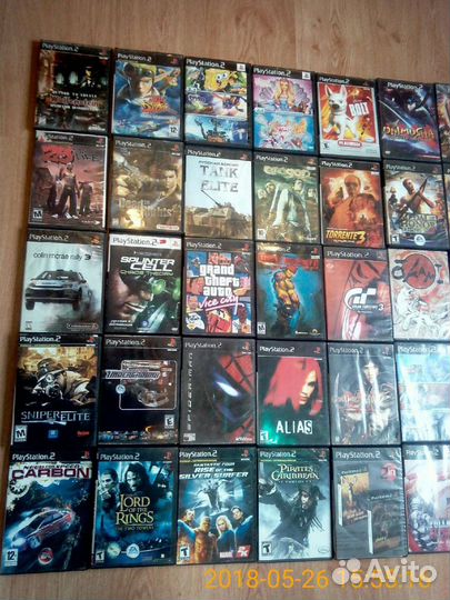 Игры для PlayStation1,2 бу