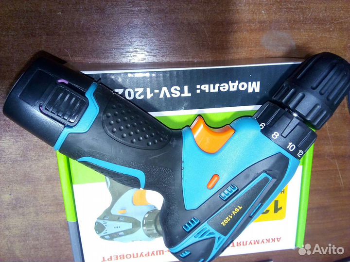 Аккумуляторная дрель шуруповерт