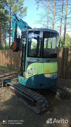 Мини-экскаватор YANMAR VIO35-2 Cabin, 2001