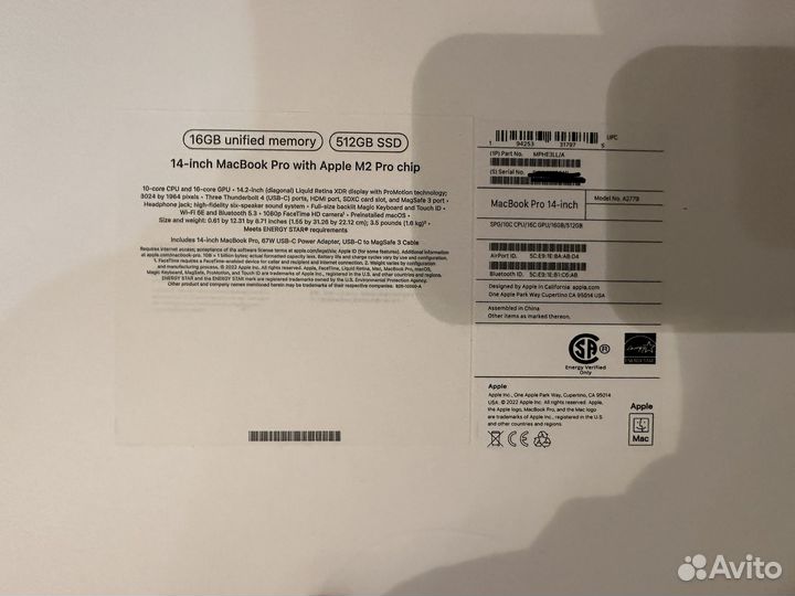 MacBook Pro 14 M2 512GB 2023 SpaceGray