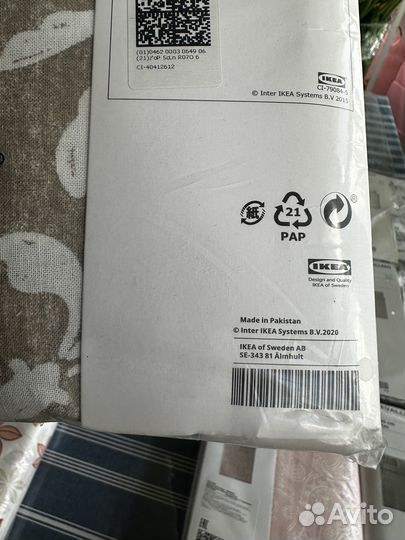 Новое постельное 150х200. Икея