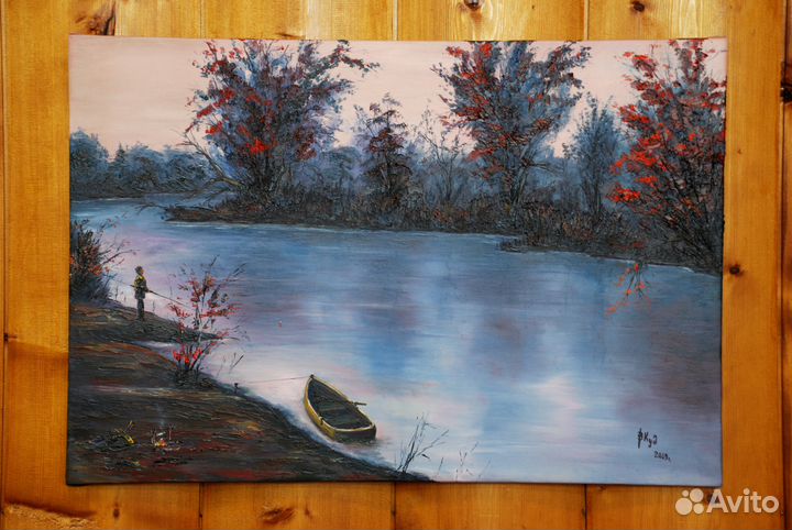 Авторская картина (холст, масло, подрамник, 60х40)