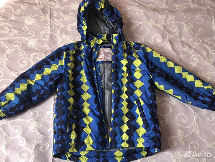 Huppa Куртка для мальчика 110 демисезонная