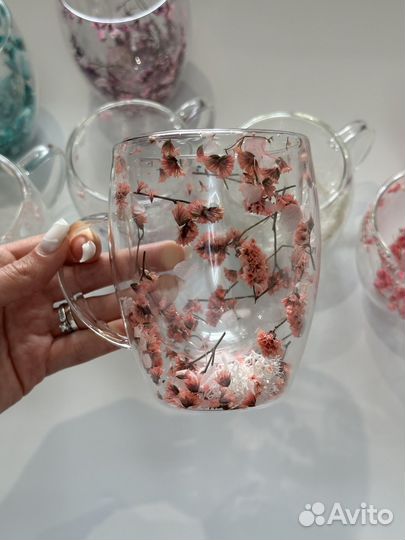 Кружка с двойными стенками