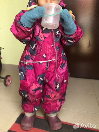 Зимний Комбинезон lassie 74 на девочку