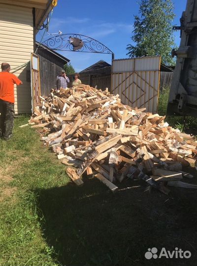 Дрова ольховые колотые