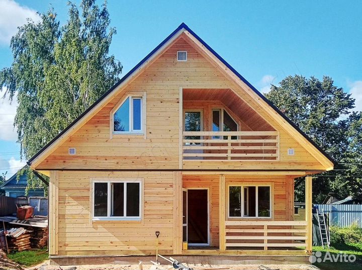 Строительство каркасных и брусовых домов