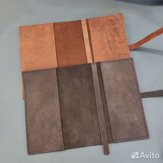 Обложка из натуральной кожи на блокнот А5