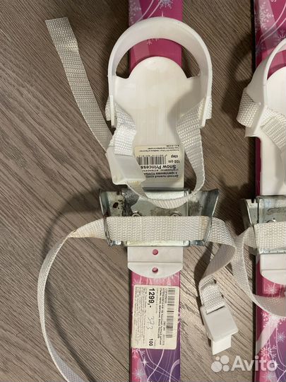 Комплект лыжный детский, лыжи детские