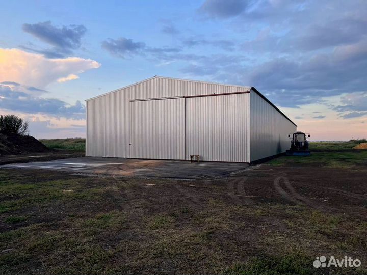 Ангар металлический