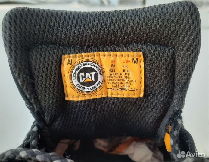 Полуботинки мужские,Caterpillar, 42.5р