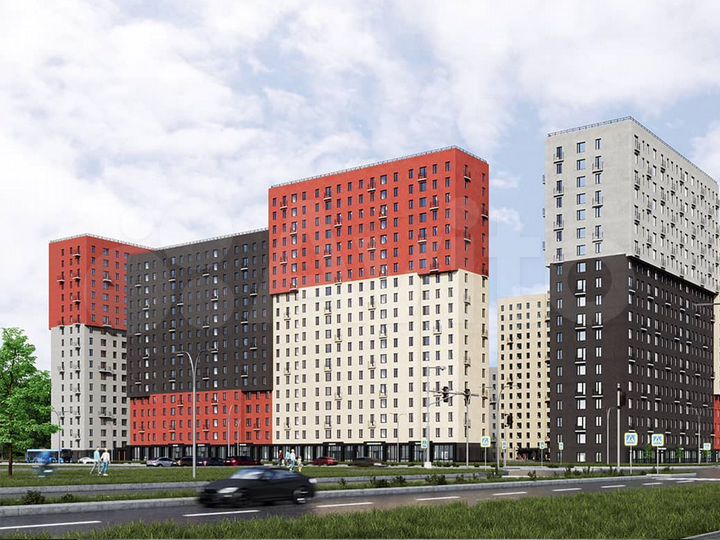 2-к. квартира, 49,1 м², 15/16 эт.