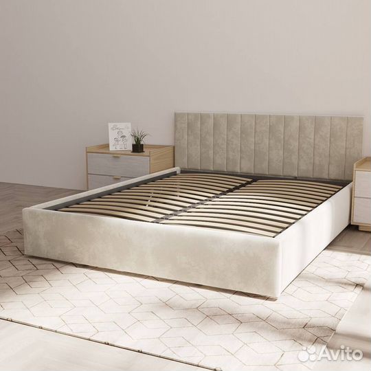 Кровать с подъёмным механизмом и матрасом