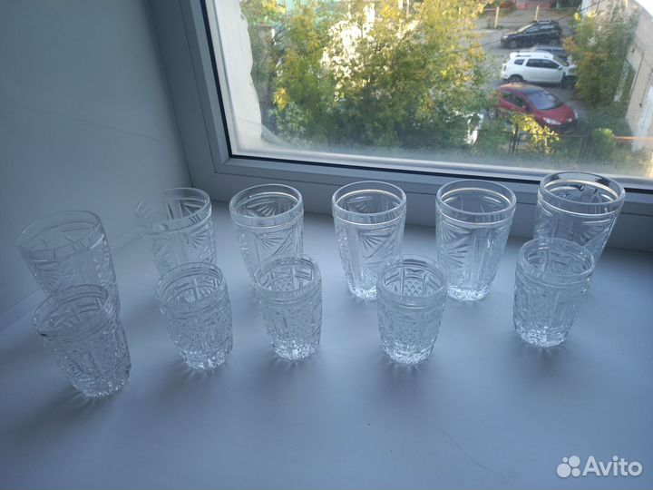 Хрустальные стаканы