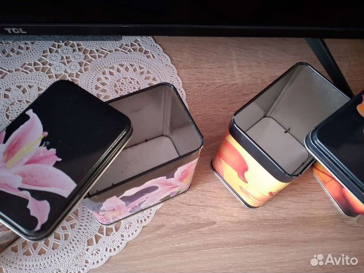 Банка металл для чая