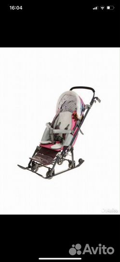 Коляска санки Ника