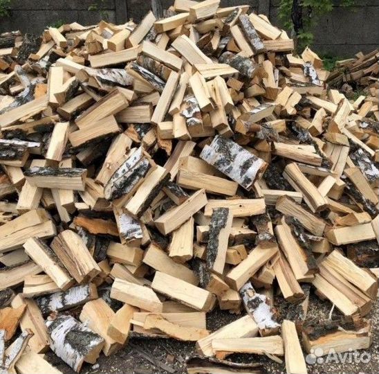 Дрова березовые колотые
