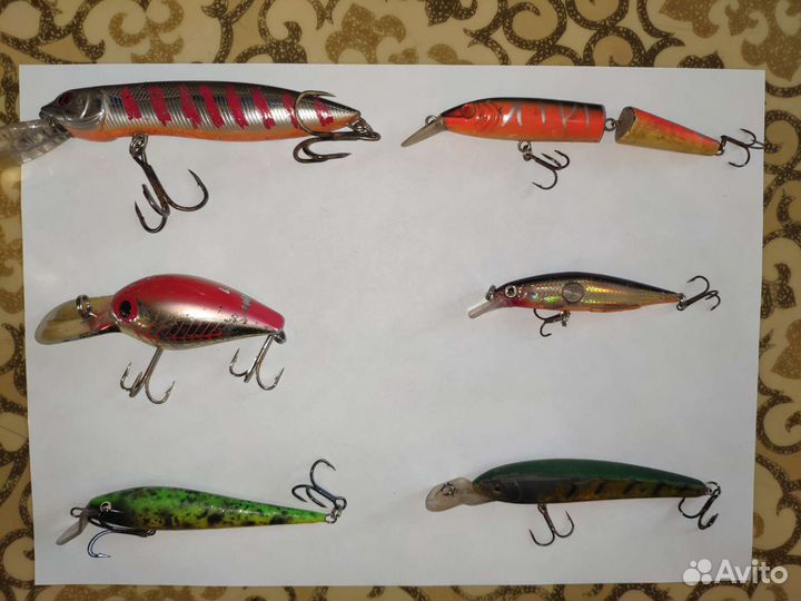 Продам блёсны, мухи, воблера, тирольские палочки