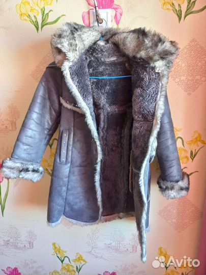 Дубленка на девочку