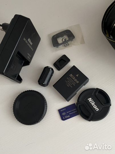 Зеркальный фотоаппарат nikon d3100