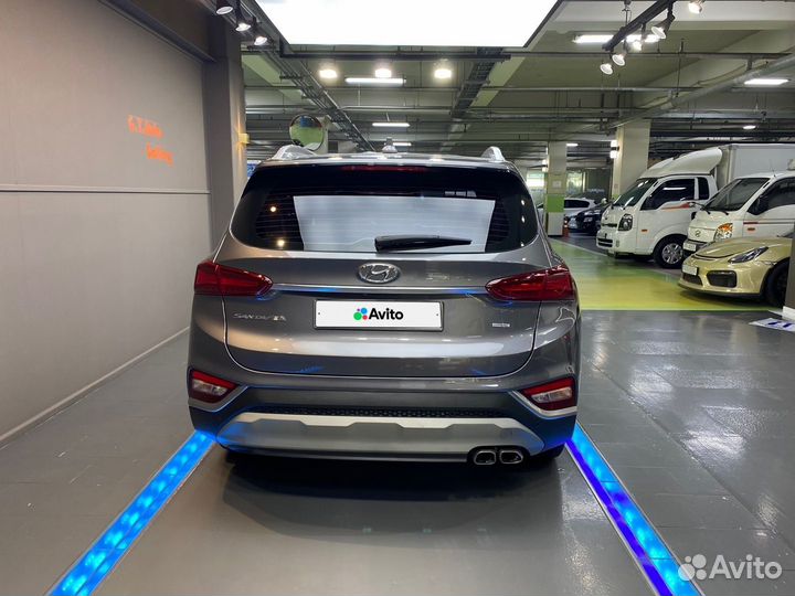 Hyundai Santa Fe AT, 2019, 41 000 км