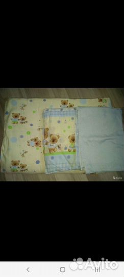 Бортики и постельное в детскую кроватку