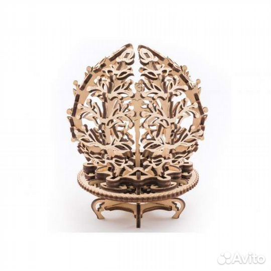 Деревянный конструктор Ugears Механический цветок