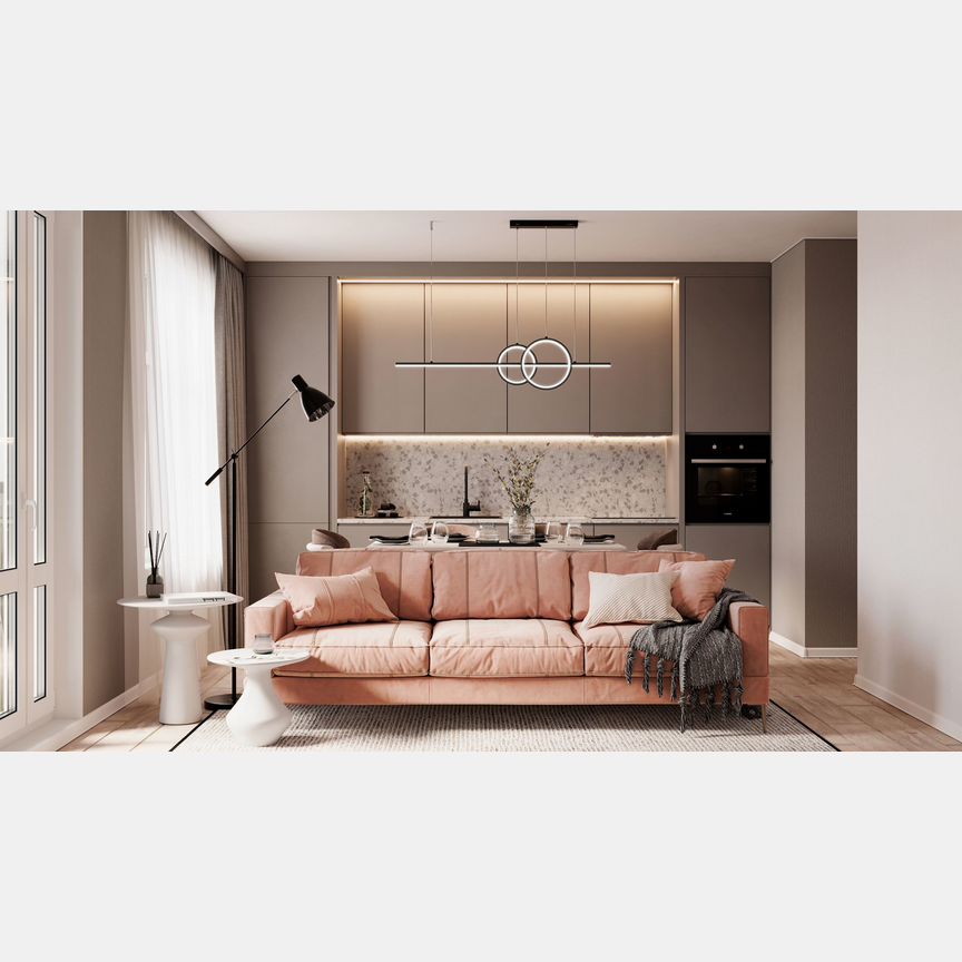 2-к. квартира, 61,1 м², 7/12 эт.
