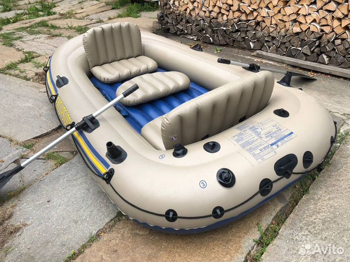 Лодка надувная intex 68324 Excursion