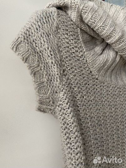 Платье кофта мини демисезон