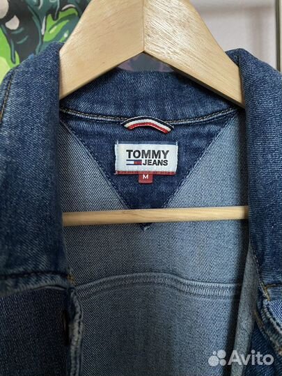 Джинсовая куртка tommy jeans