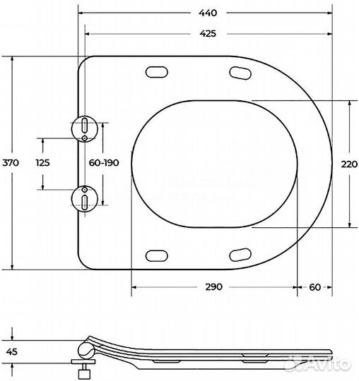 Унитаз подвесной BelBagno Soft BB084CH-TOR