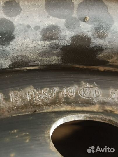 Колеса (штамп) KIA Picanto 4x100 165/65 R14