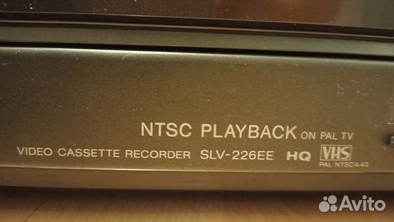 Видеомагнитофон sony SLV-226E