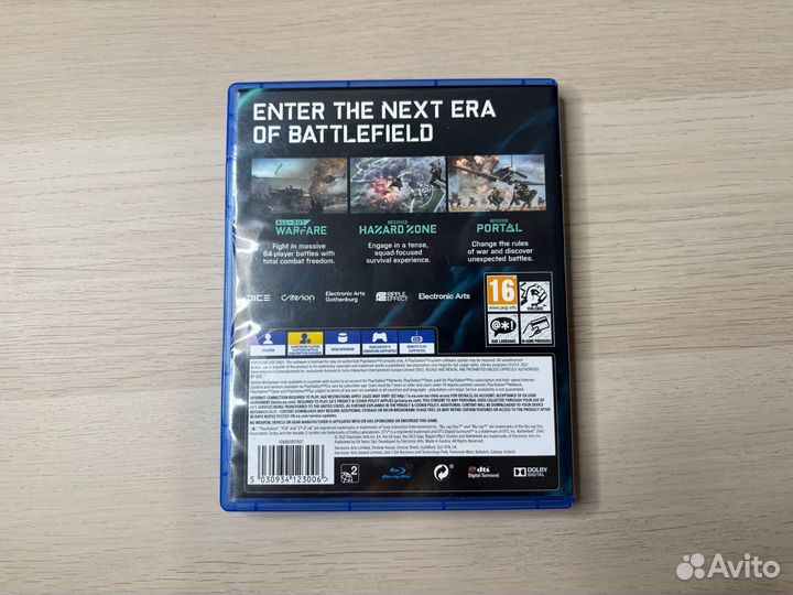 Battlefield 2042 ps4 диск