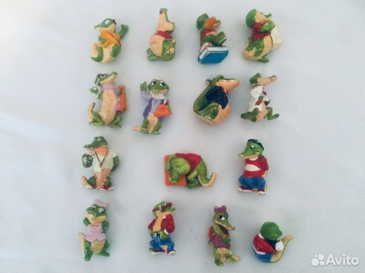 Игрушки из киндера 90х