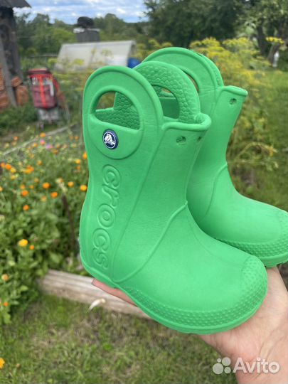 Резиновые сапоги crocs с 6