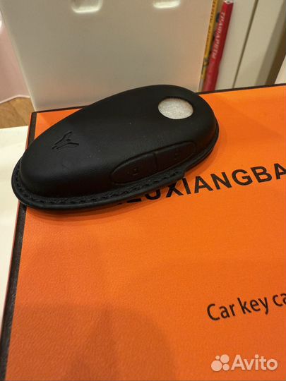 Кожаный чехол для ключа voyah Free 2024