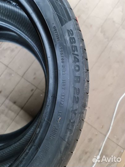 Continental ContiSportContact 5 255/45 R22 и 285/40 R22 Y