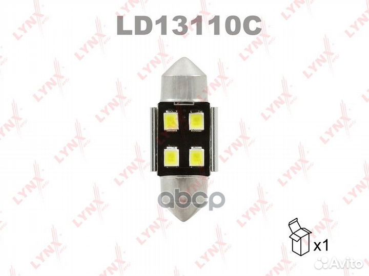 LD13110C LED C10W T11X31mm 12V SV8,5 7000K Canb