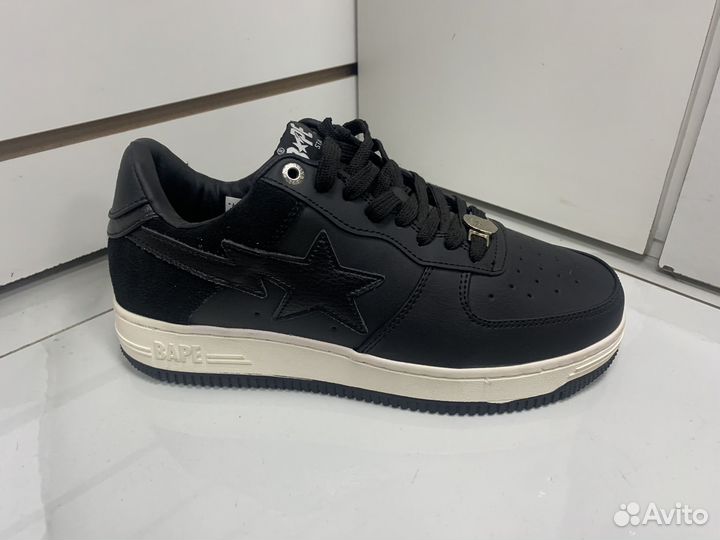 Кроссовки bape sta черные