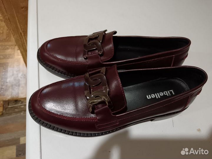 Лоферы женские рр 37 натуральная кожа
