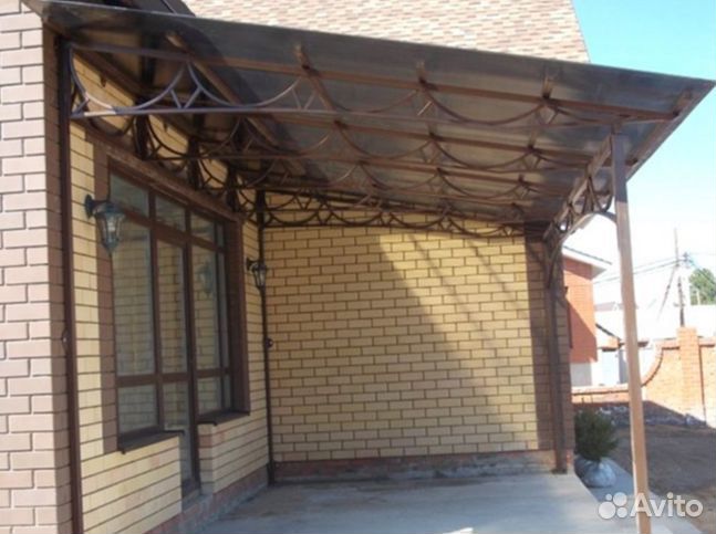 Навес из поликарбоната