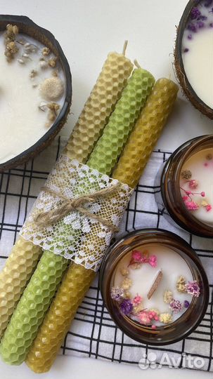 Свечи из вощины