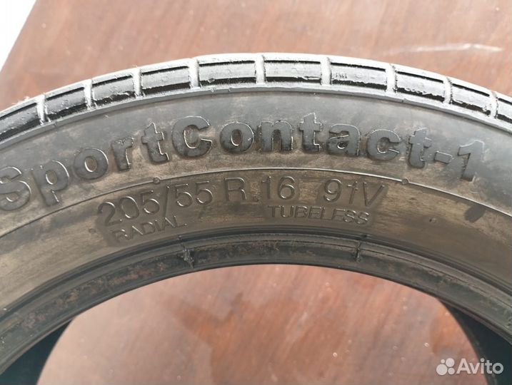 Continental ContiSportContact 1 20.5/55 R16